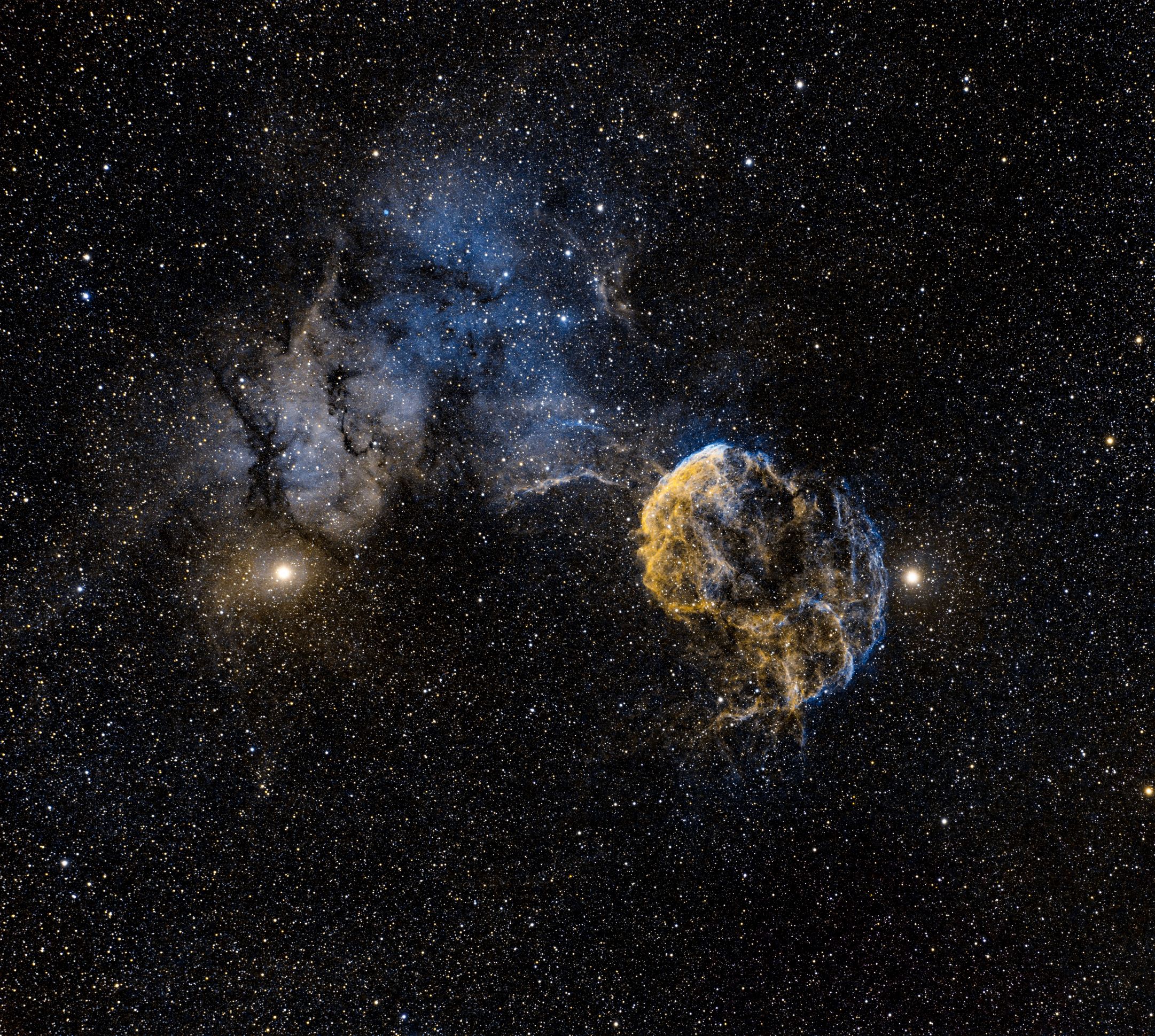 IC 443 The Jellyfish Nebula | Telescope Live